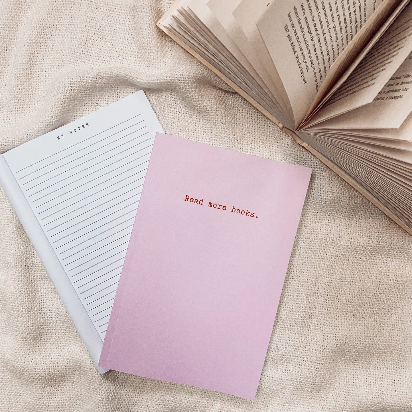 'Read More Books' Notebook